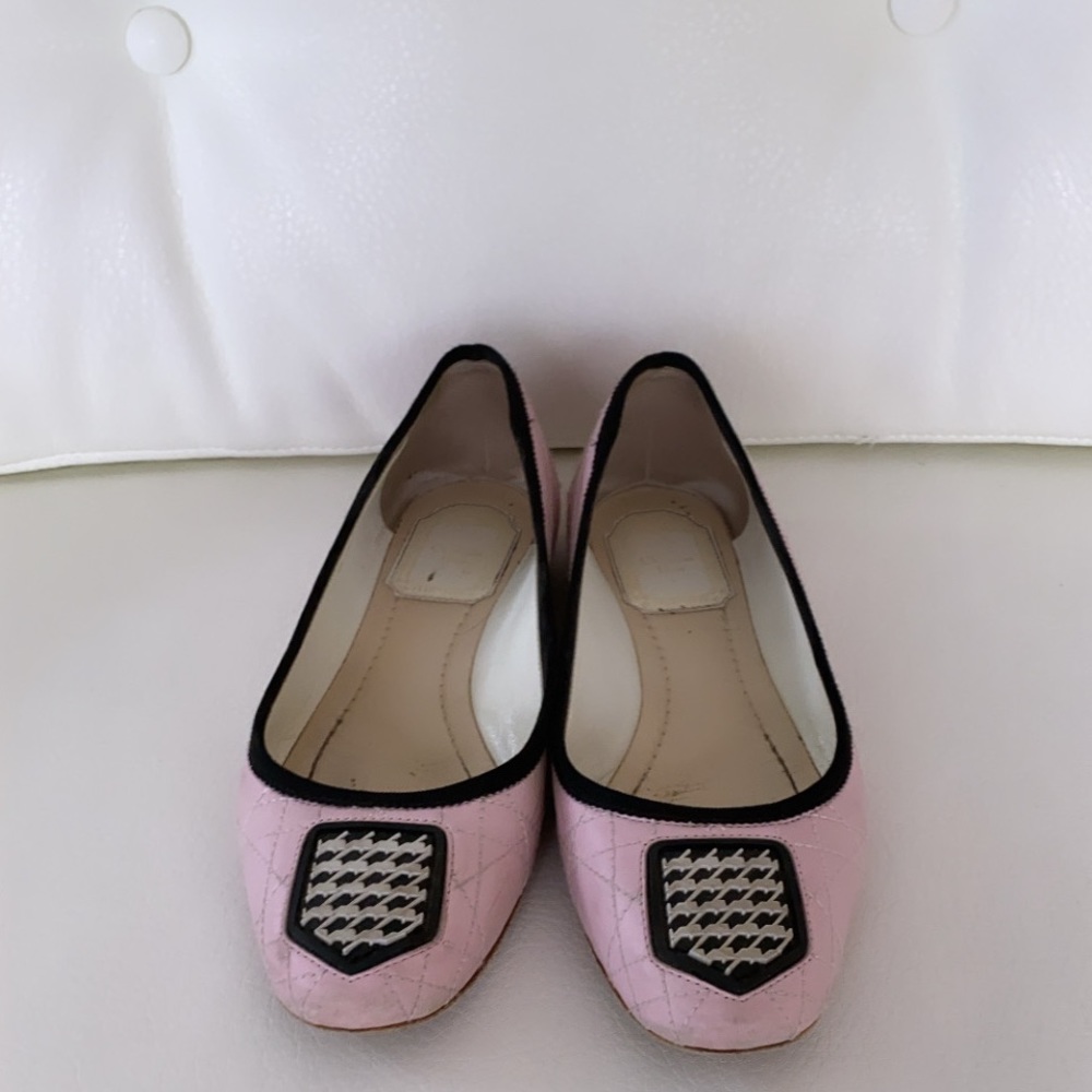 Dior diorama flats